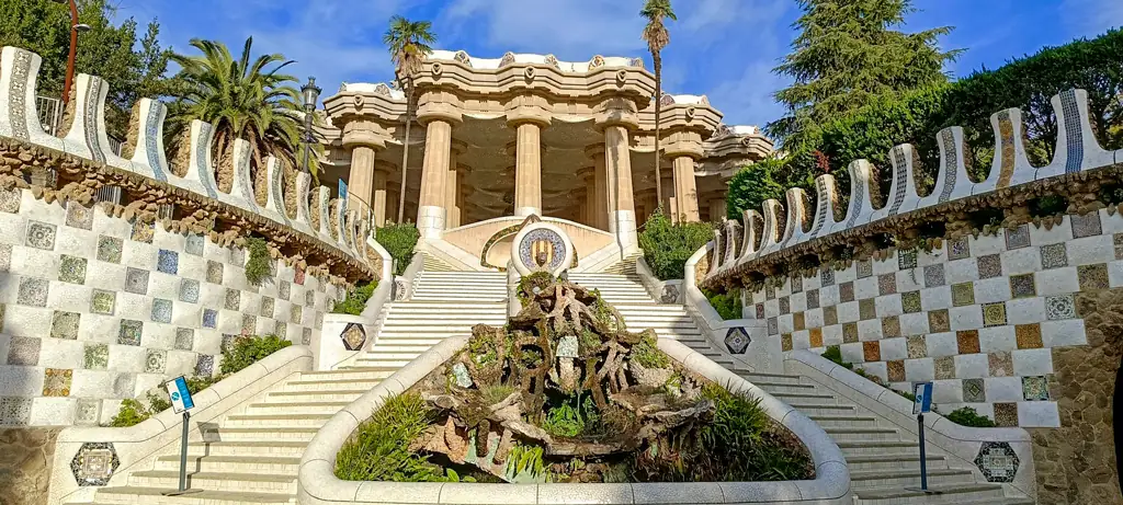 Park Güell. Escalera Monumental