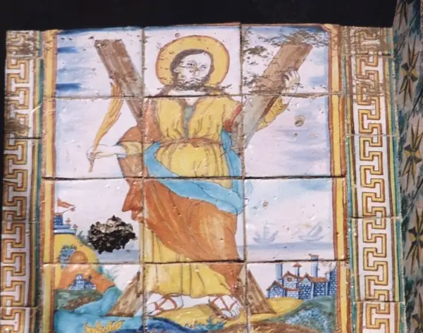 Cerámica en el carrer Nou de Santa Eulalia (hoy desaparecida)